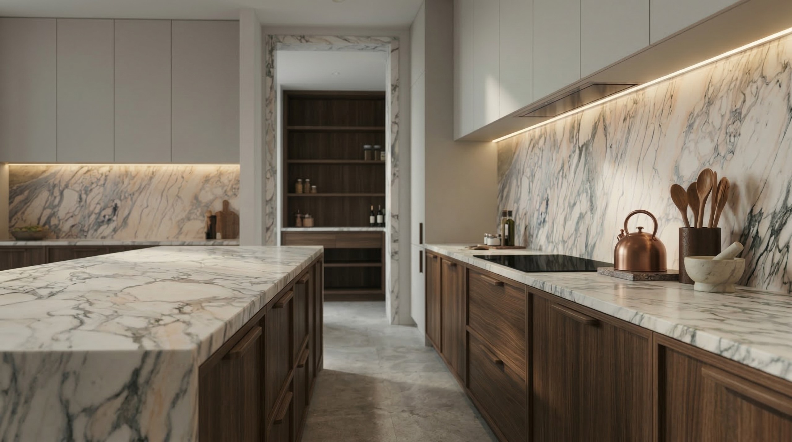 ROSA ARABESCATO marble worktop