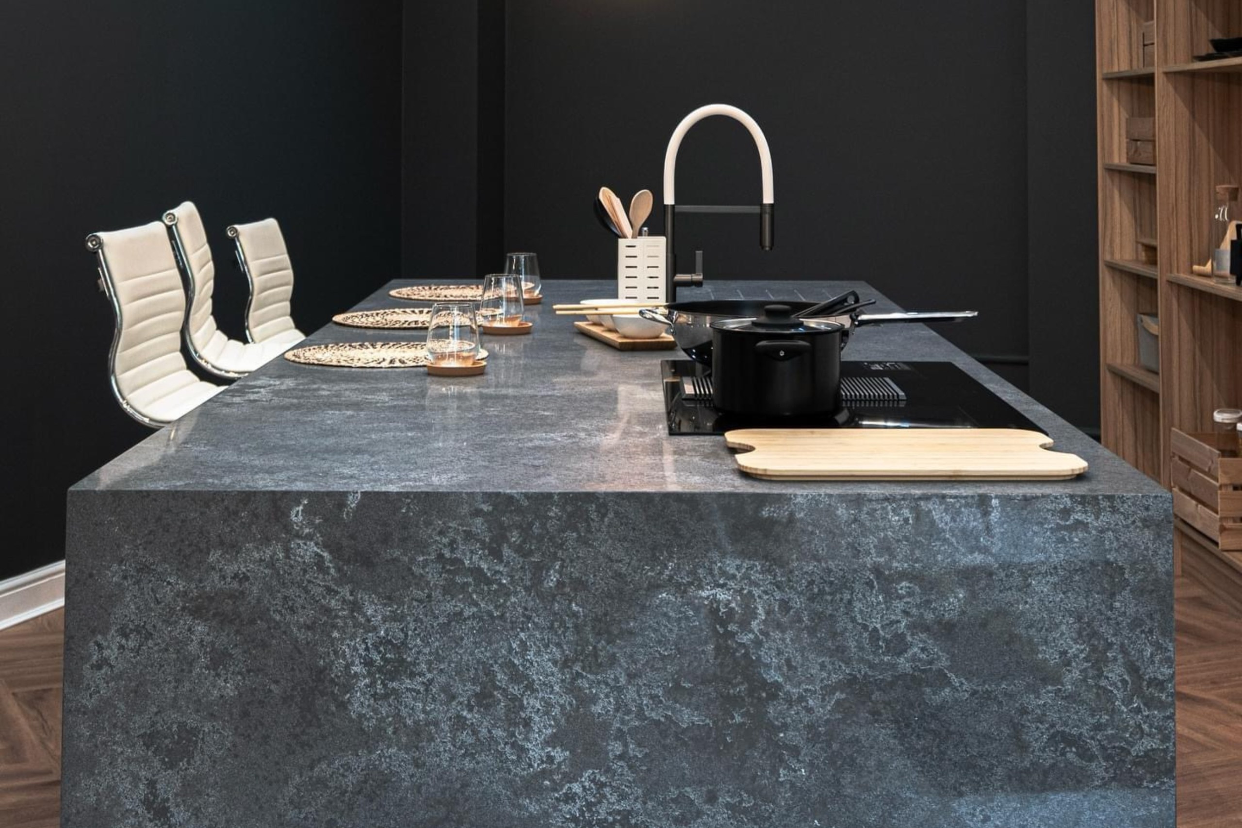 CONCRETE quartz worktop